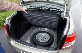 Объем багажника лада гранта Гранта характеристики багажник седан